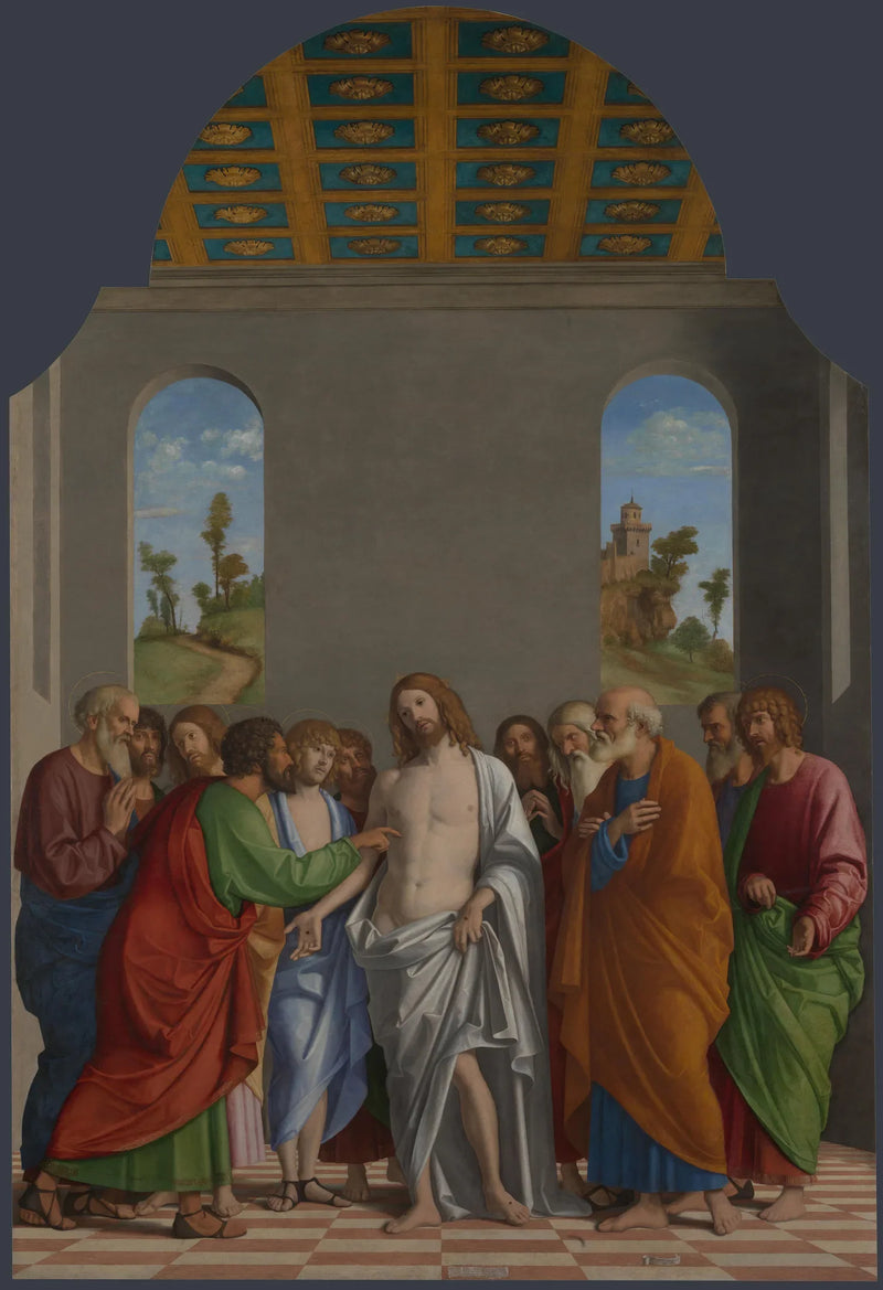 Niedowierzanie świętego Tomasza - Cima da Conegliano