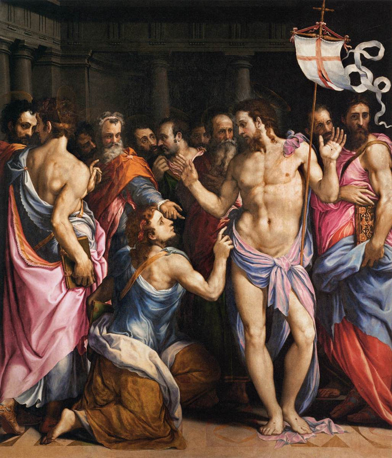 Niewiara świętego Tomasza - Francesco Salviati