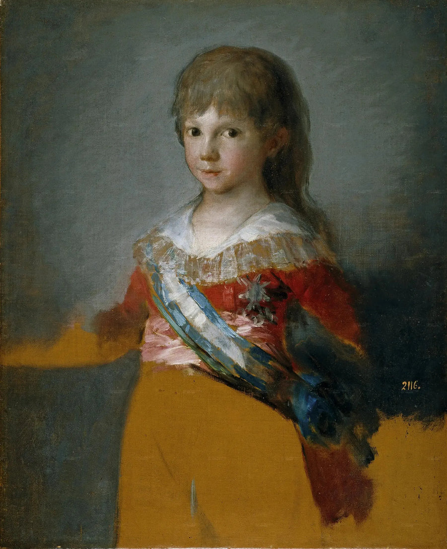 Infant François de Paule - Francisco de Goya