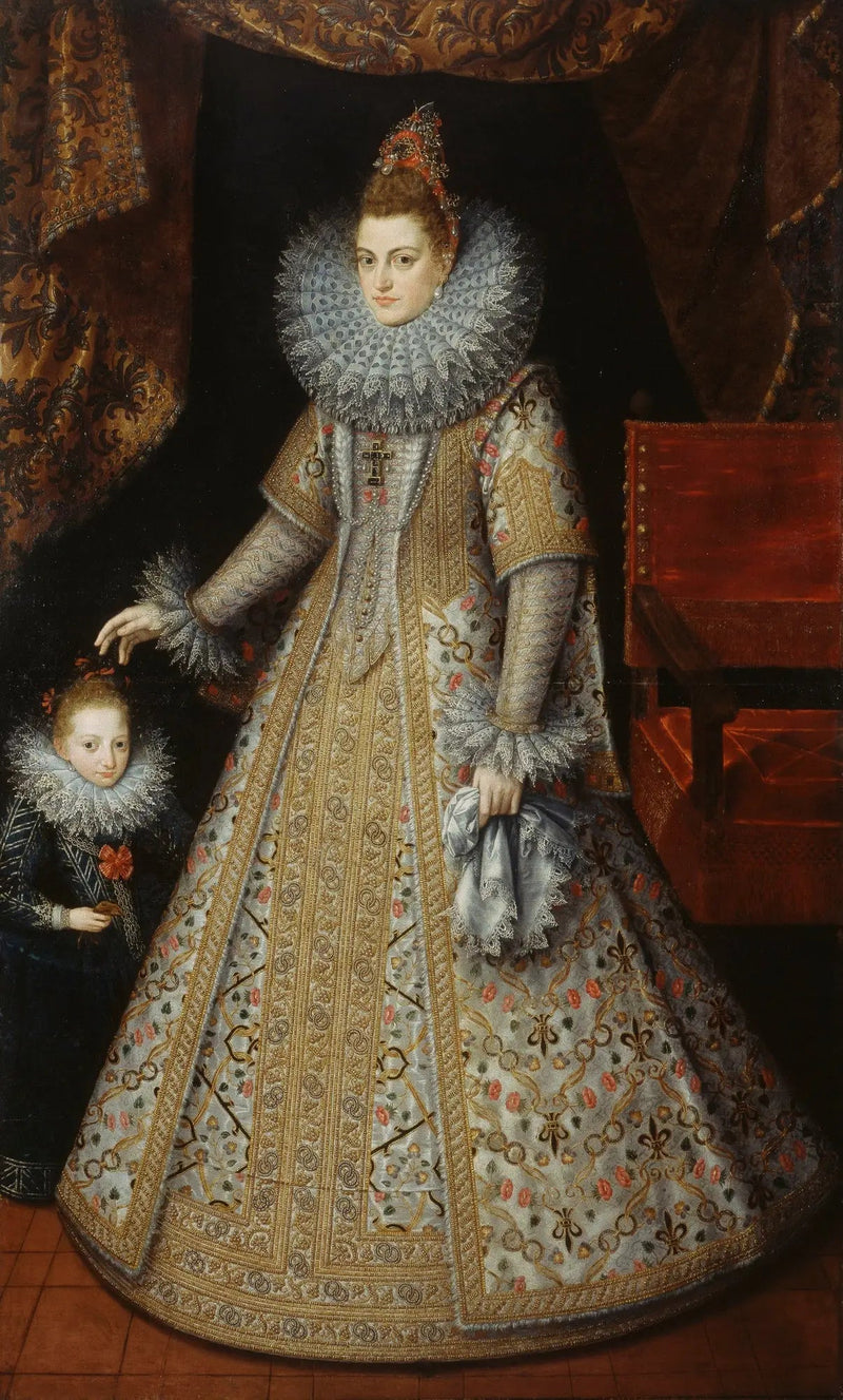 Infanta Izabela Klara Eugenia (1566-1633), arcyksiężna Austrii - Frans Pourbus Młodszy