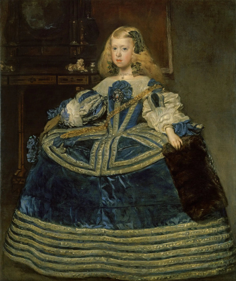 Infanta Marguerite en bleu - Diego Velázquez