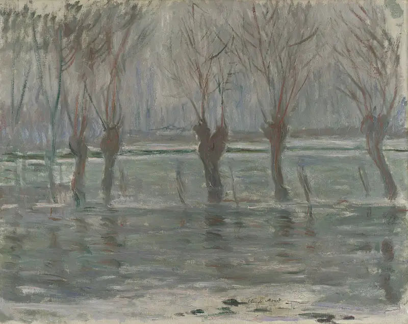 Powódź - Claude Monet