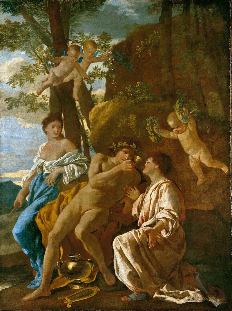 Inspirowanie poety - Nicolas Poussin