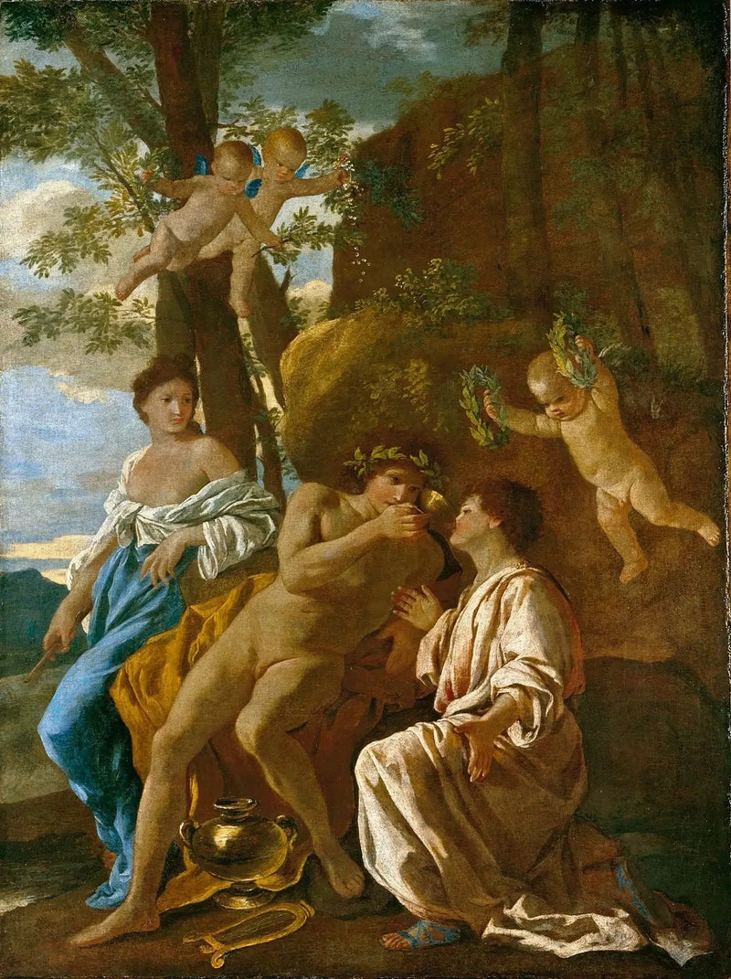 Inspirowanie poety - Nicolas Poussin