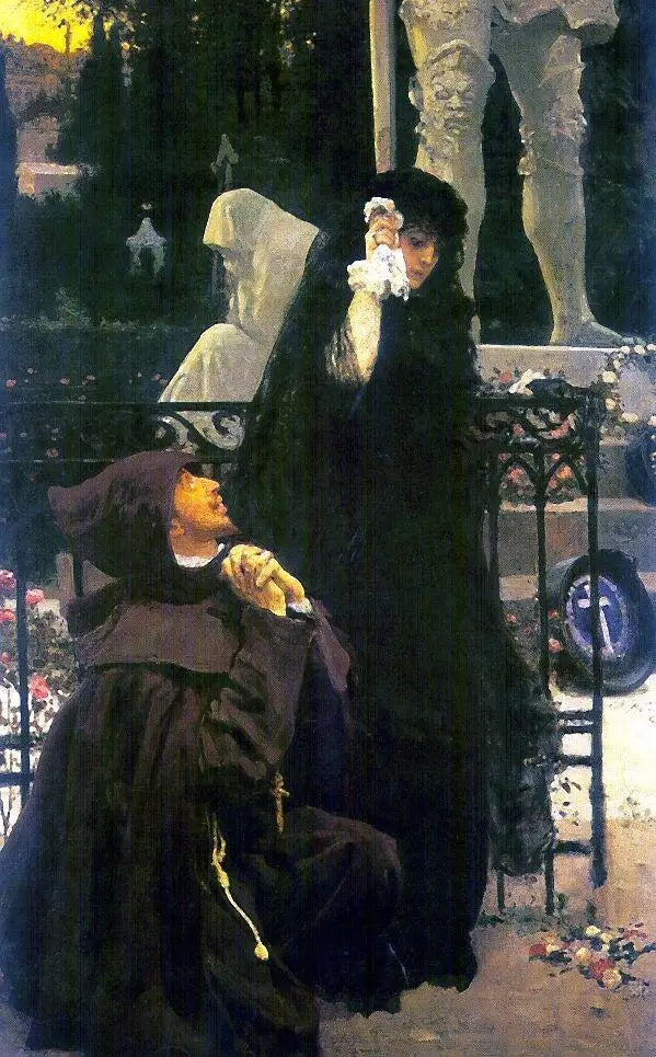 Gość z kamienia. Don Juan i Doña Ana - Ilya Repin