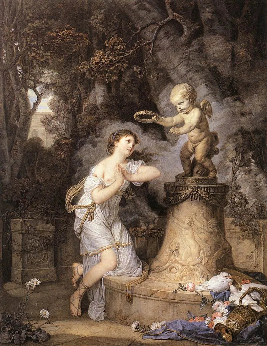 Ofiarowanie miłości - Jean-Baptiste Greuze
