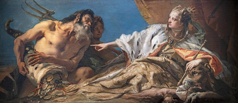 Ofiarowanie dokonane przez Neptuna w Wenecji - Giovanni Battista Tiepolo