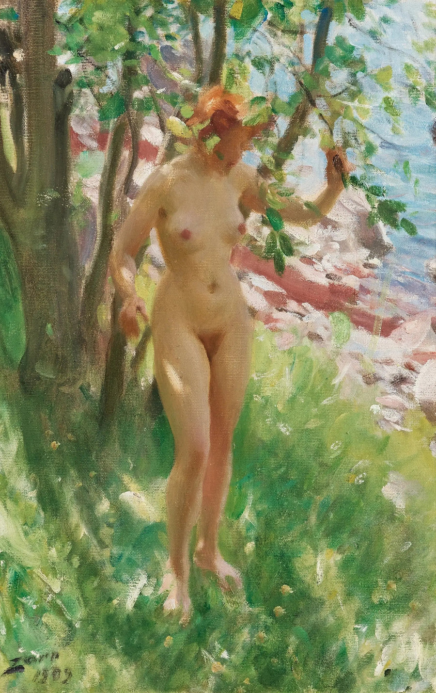 Cień - Anders Zorn
