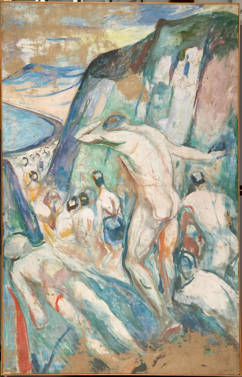 Burza: prawa część - Edvard Munch