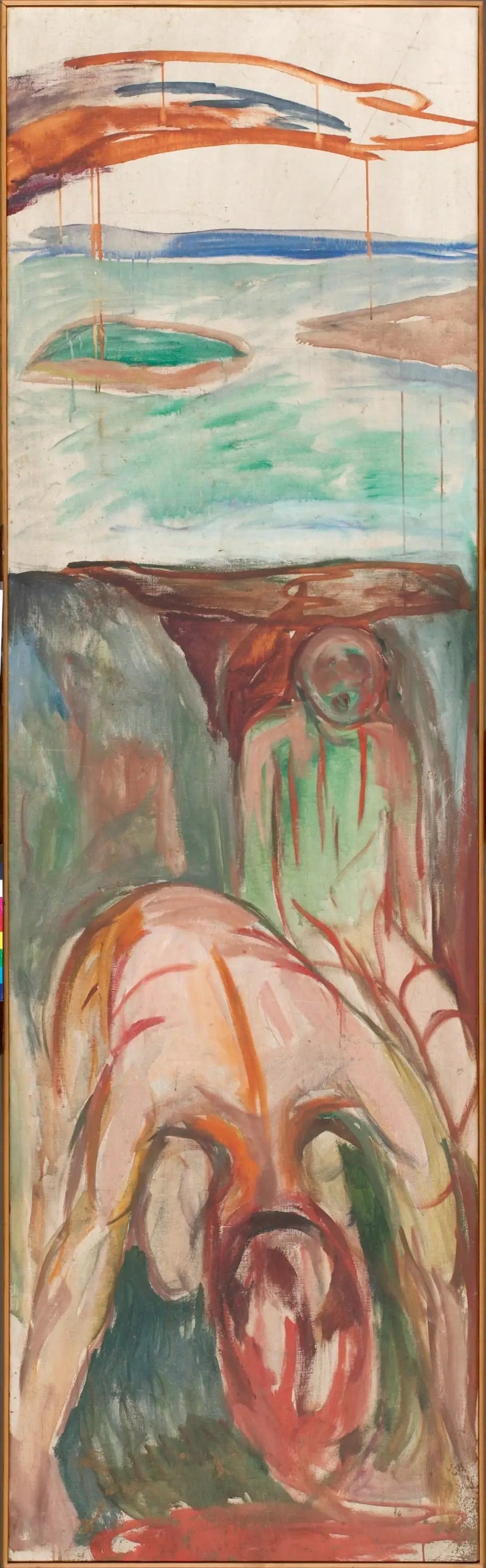 Burza: prawa środkowa część - Edvard Munch