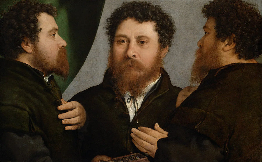 Złotnik o trzech twarzach - Lorenzo Lotto