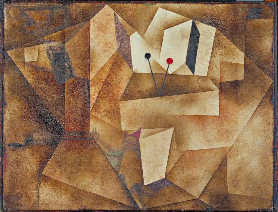 Organy z kotłami (Die Pauken-Orgel) - Paul Klee