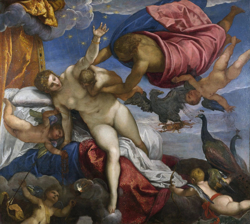 Początek Drogi Mlecznej - Jacopo Tintoretto