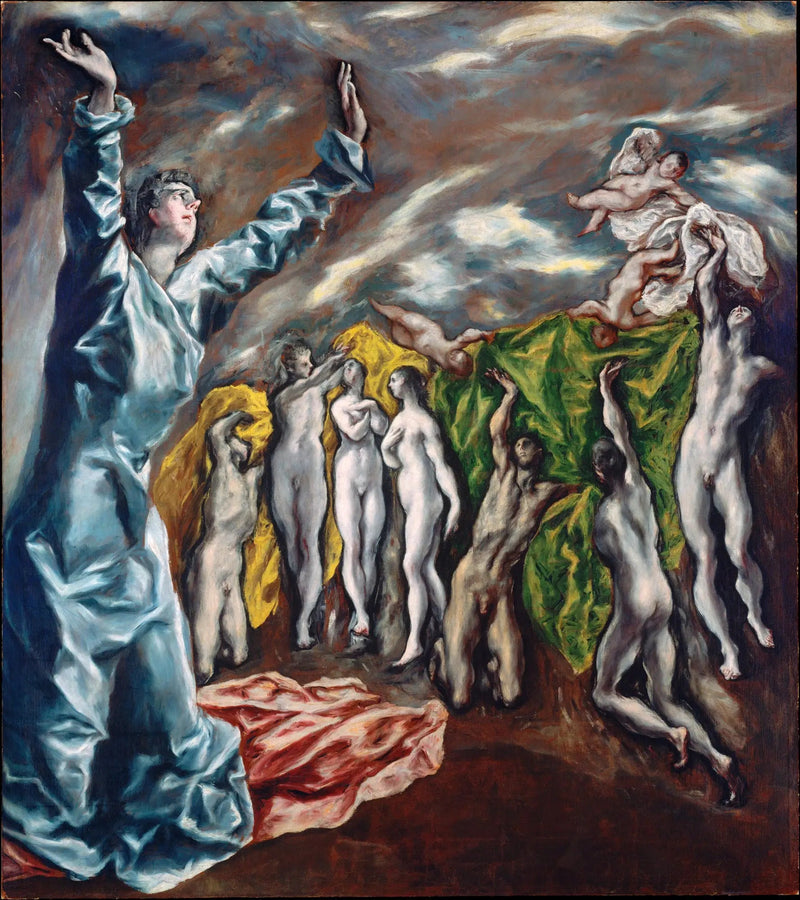 Otwarcie piątej pieczęci - El Greco