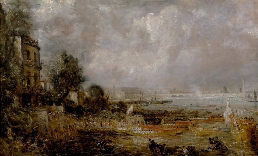 Otwarcie mostu Waterloo - John Constable