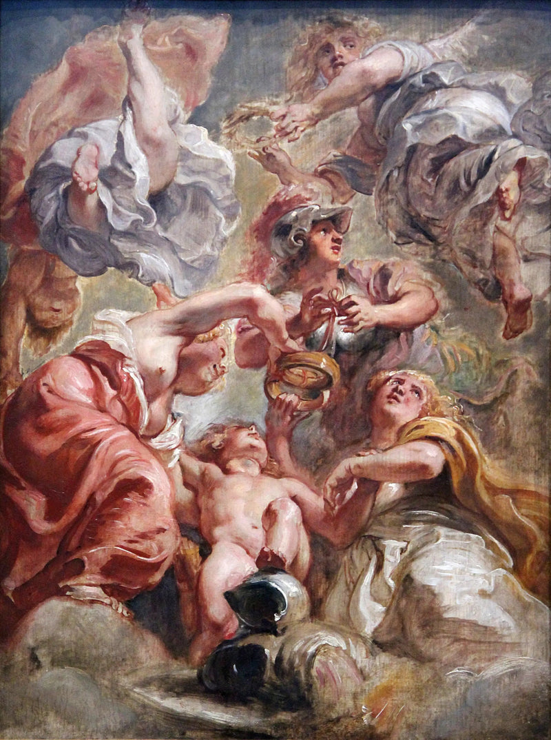 Zjednoczenie Anglii i Szkocji - Peter Paul Rubens