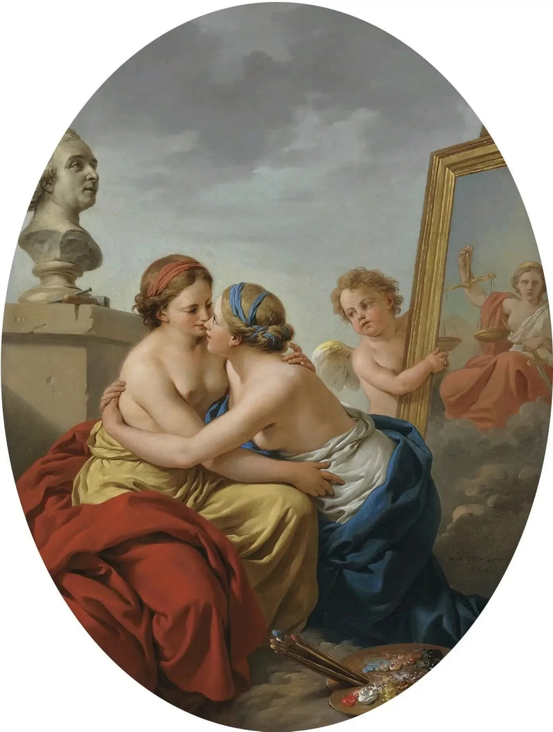 Związek Rzeźby i Malarstwa - Louis Jean François Lagrenée
