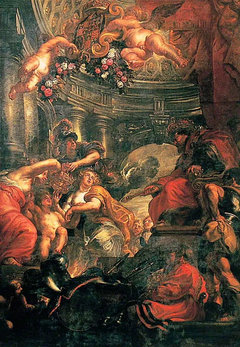 Unia koron Anglii i Szkocji - Peter Paul Rubens