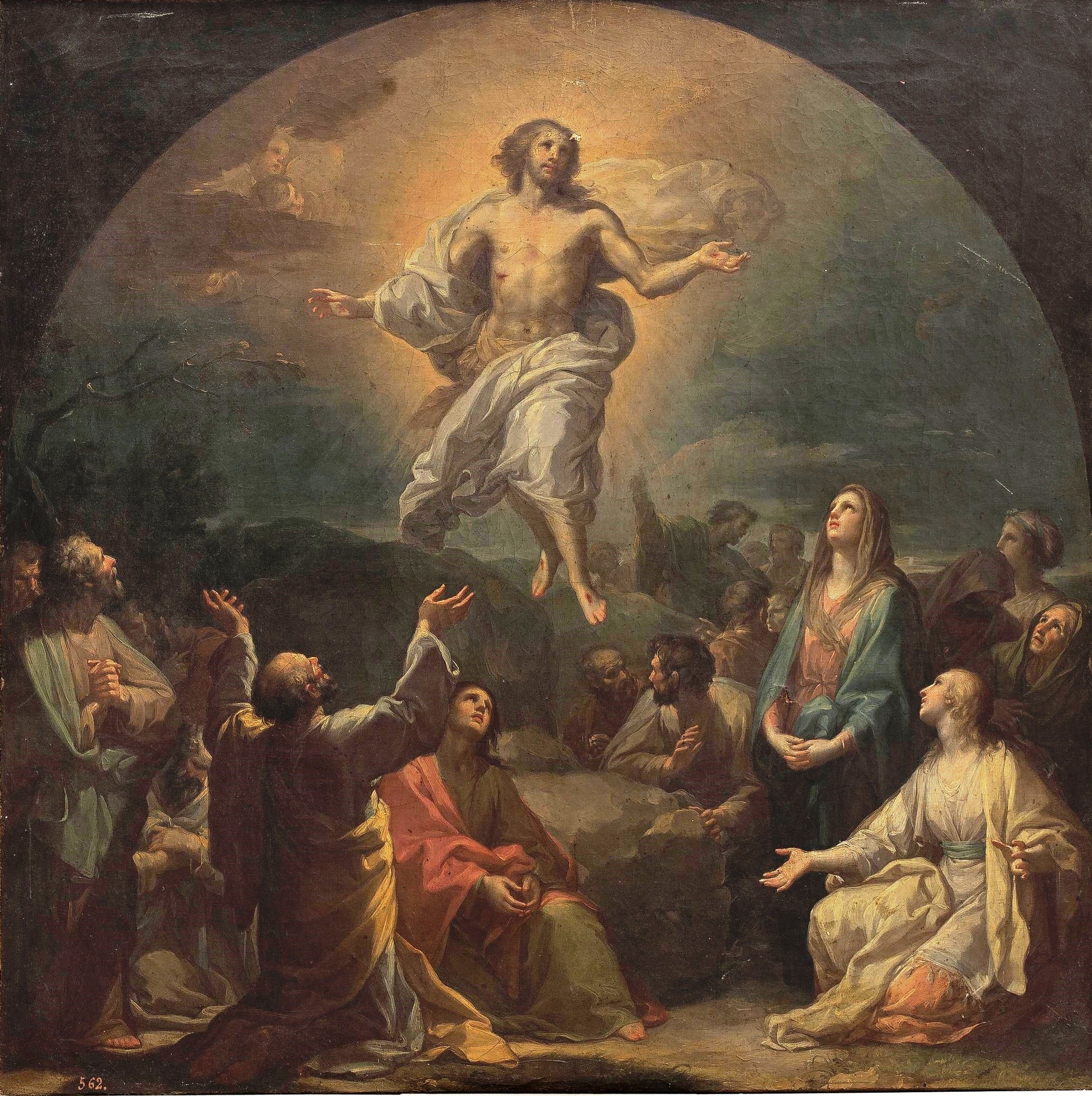 La Ascensión del Señor - Francisco Bayeu image 1 reproduction artisanale de tableau