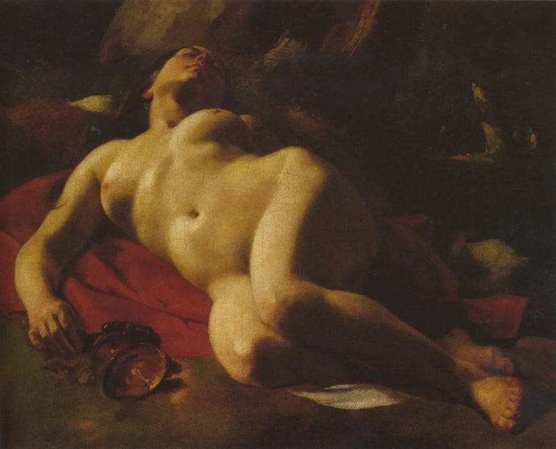 Bachantka - Gustave Courbet