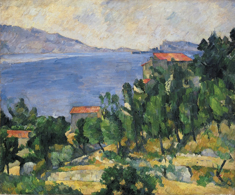 Zatoka l'Estaque widziana od wschodu - Paul Cézanne