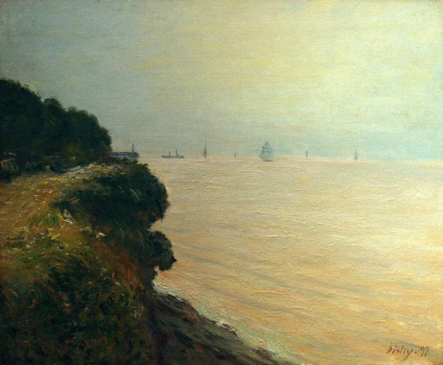 Zatoka Langland - Alfred Sisley