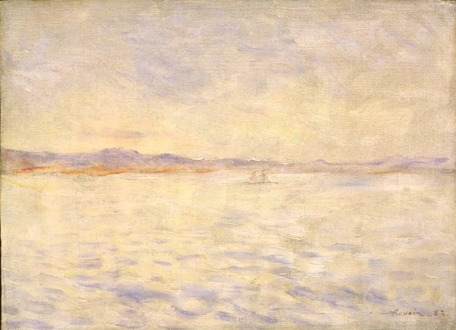 Zatoka Neapolitańska - Pierre-Auguste Renoir