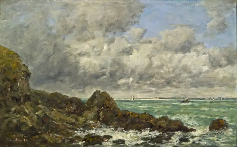 Zatoka Portrieux - Eugène Boudin