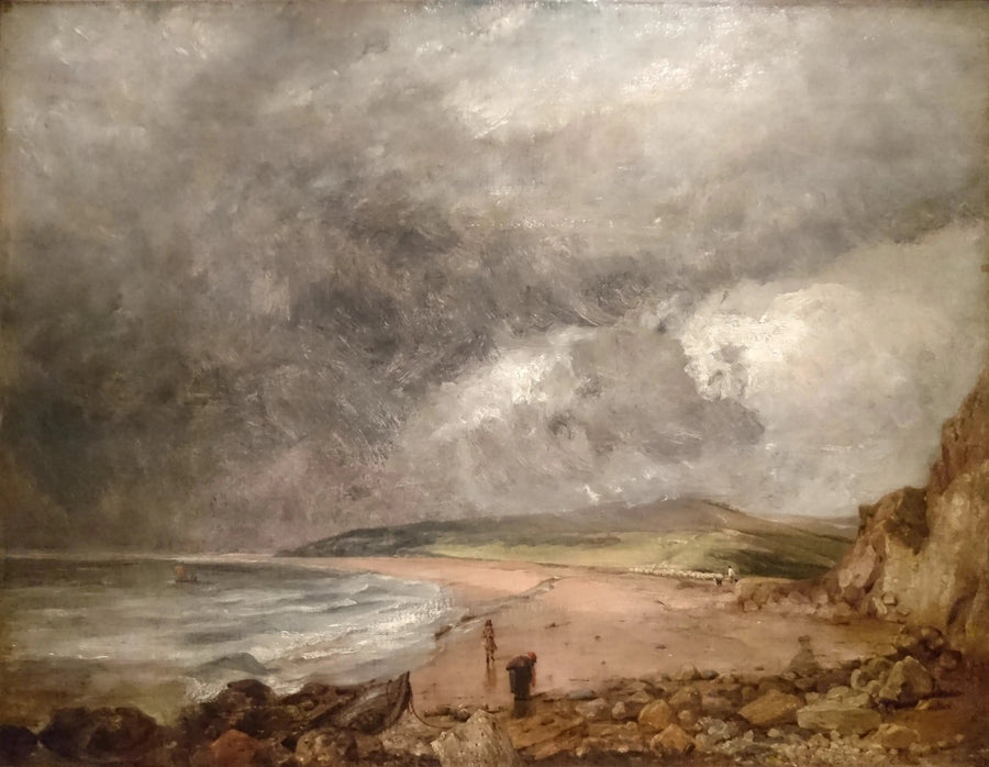 Zatoka Weymouth w zbliżaniu się burzy - John Constable