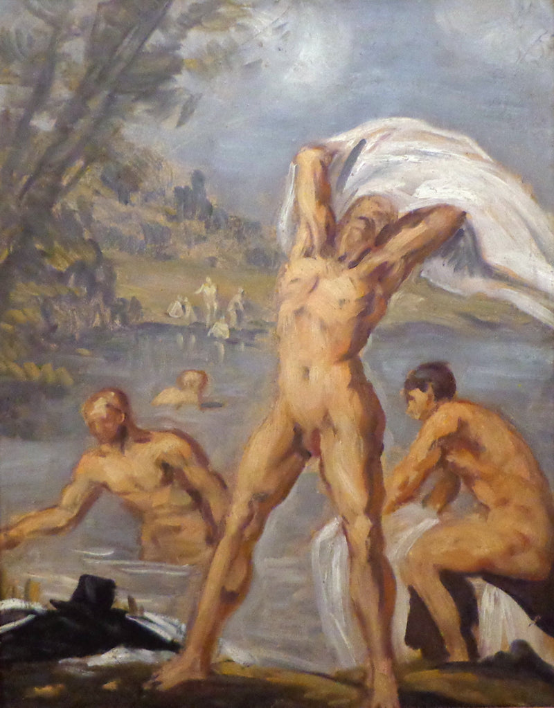 Kąpiel - Émile Bernard