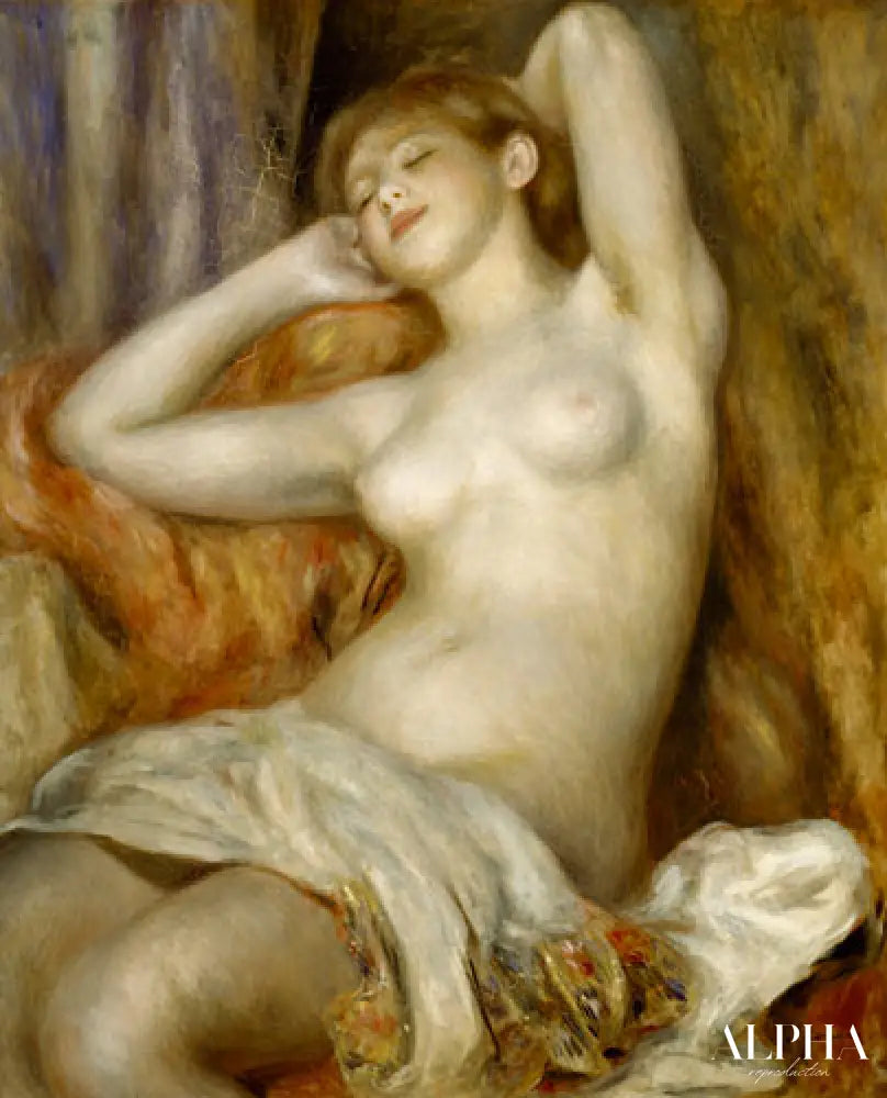 La baigneuse endormie (la Dormeuse) - Pierre-Auguste Renoir - Reproductions de tableaux et peintures haut de gamme