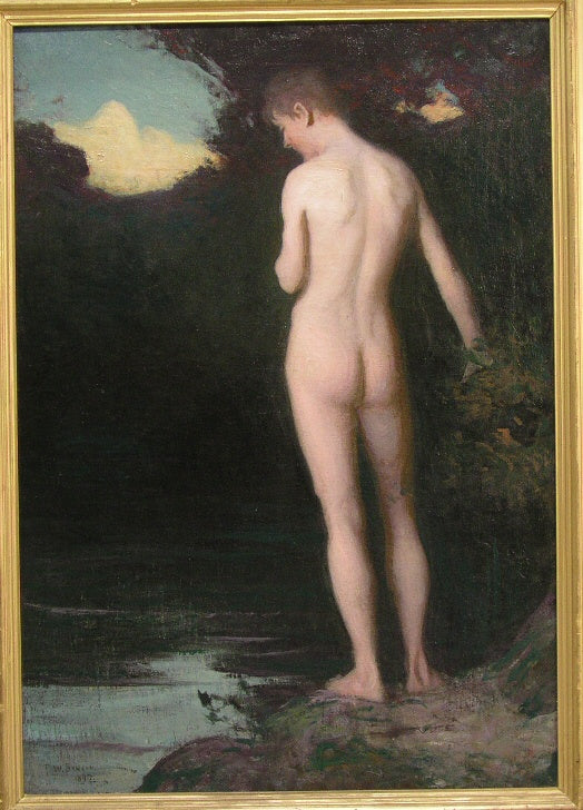 Pływaczka - Frank Weston Benson