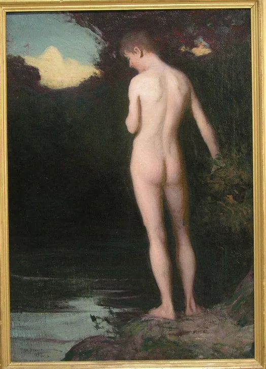 Pływaczka - Frank Weston Benson