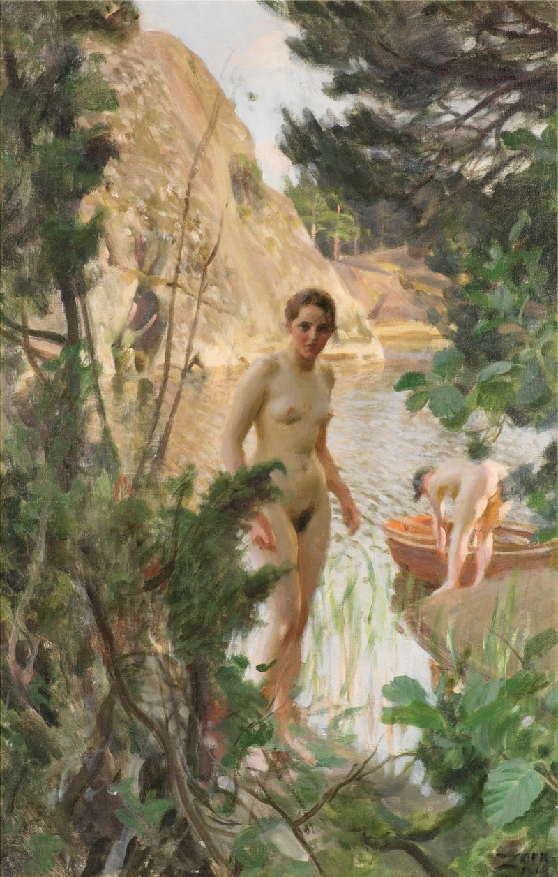 Łódka - Anders Zorn