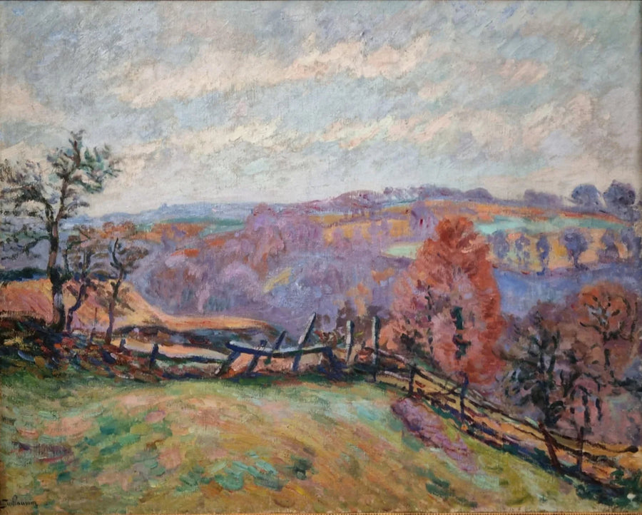 Bariera w Crozant - Armand Guillaumin