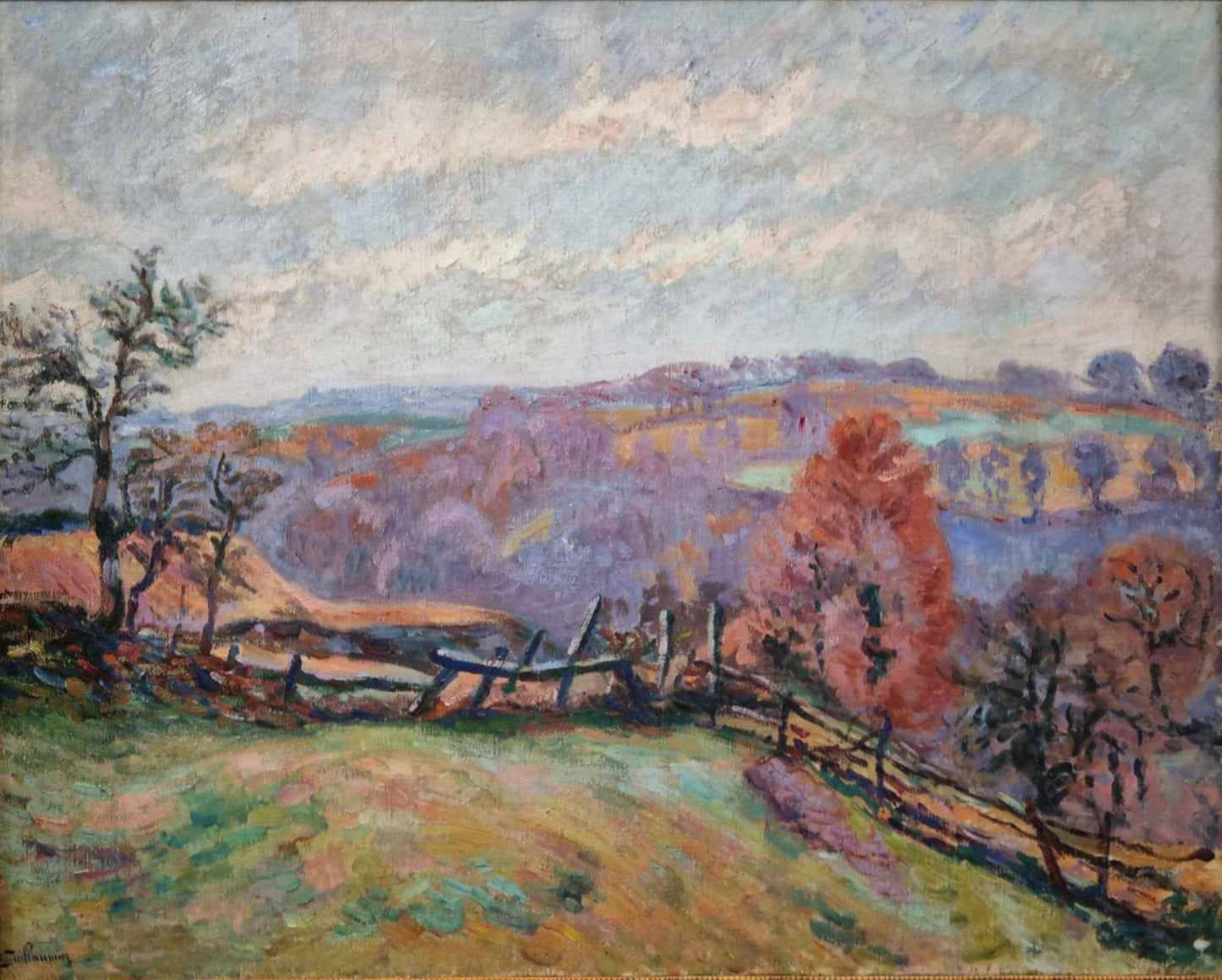La barrière à Crozant - Armand Guillaumin - Alpha Reproduction