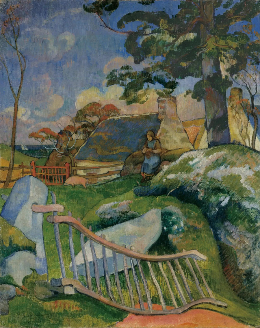 Ogrodzenie - Paul Gauguin