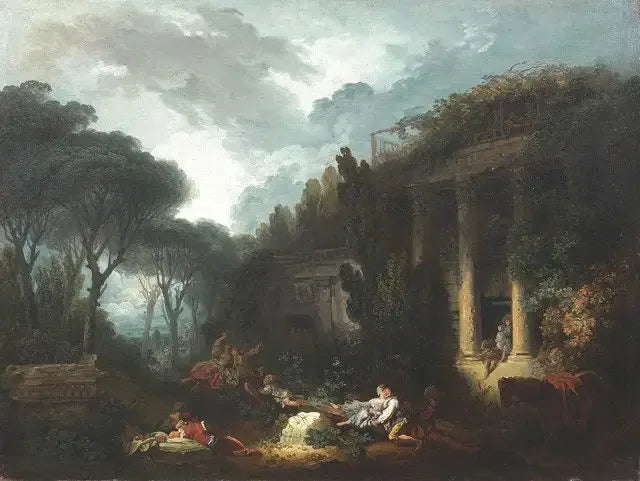 Wahadło - Jean-Honoré Fragonard