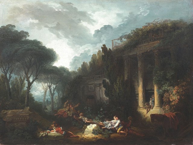 La Bascule - Jean-Honoré Fragonard - Alpha Reproduction