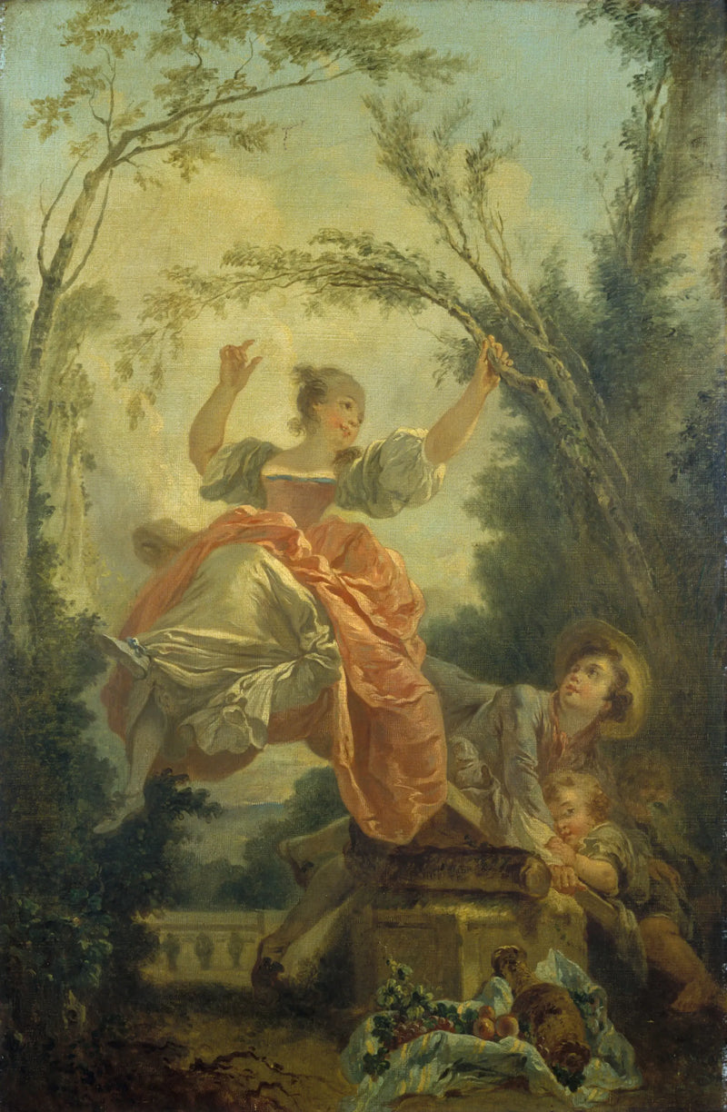 Wahadło - Jean-Honoré Fragonard