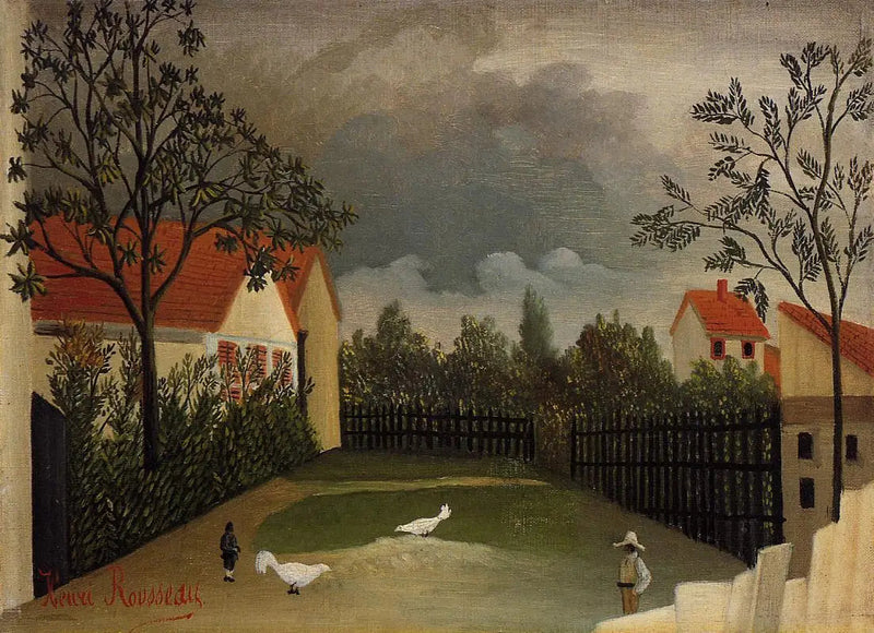 Chów drobiu - Henri Rousseau
