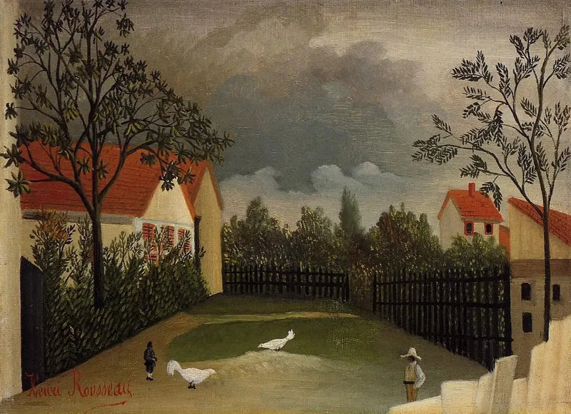 Chów drobiu - Henri Rousseau