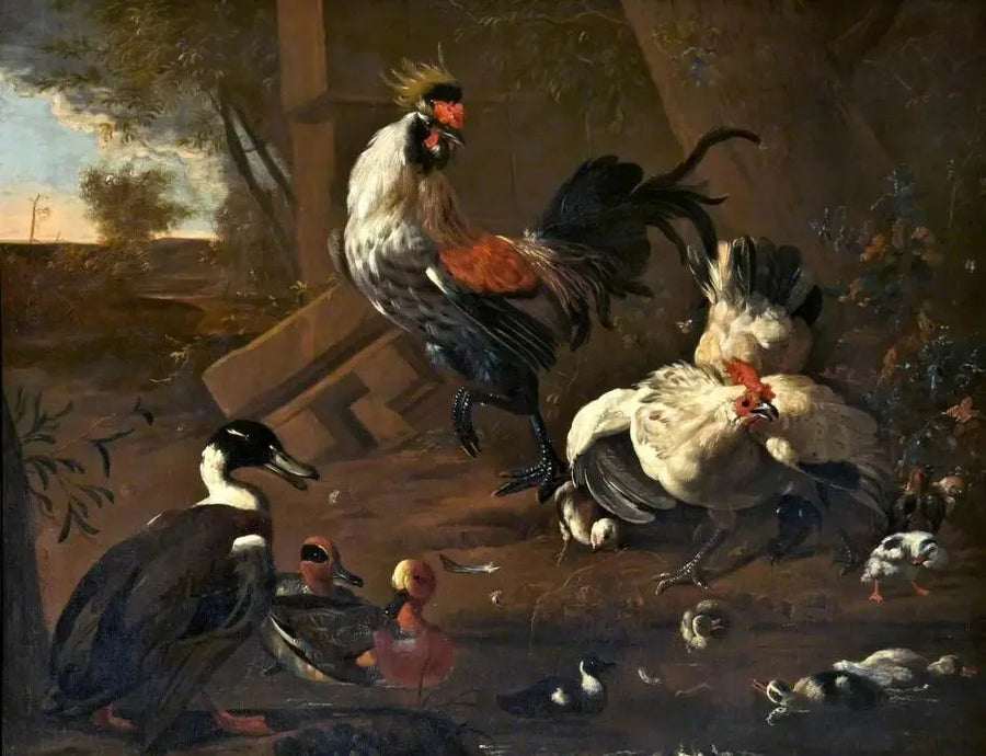Gospodarstwo - Melchior de Hondecoeter