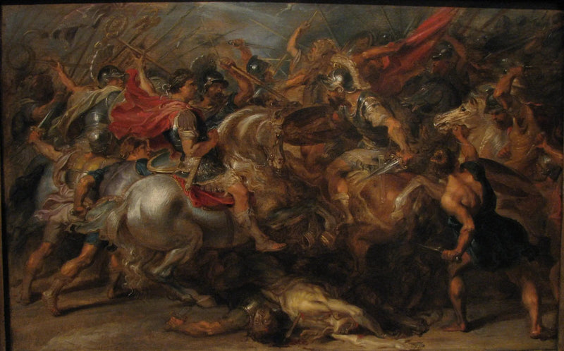 Bitwa Konstantyna i Licyniusza - Peter Paul Rubens