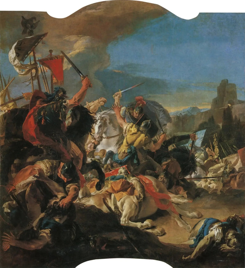 Bitwa pod Vercellą - Giovanni Battista Tiepolo