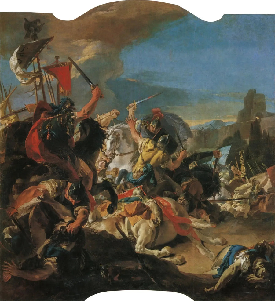 Bitwa pod Vercellą - Giovanni Battista Tiepolo