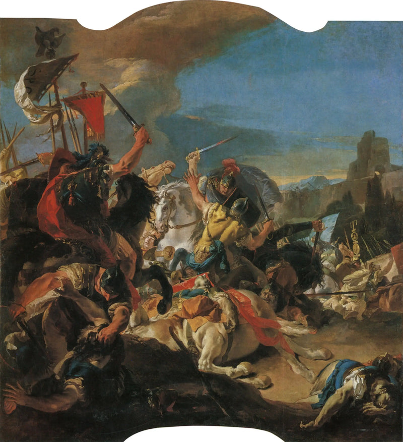 Bitwa pod Vercellą - Giovanni Battista Tiepolo