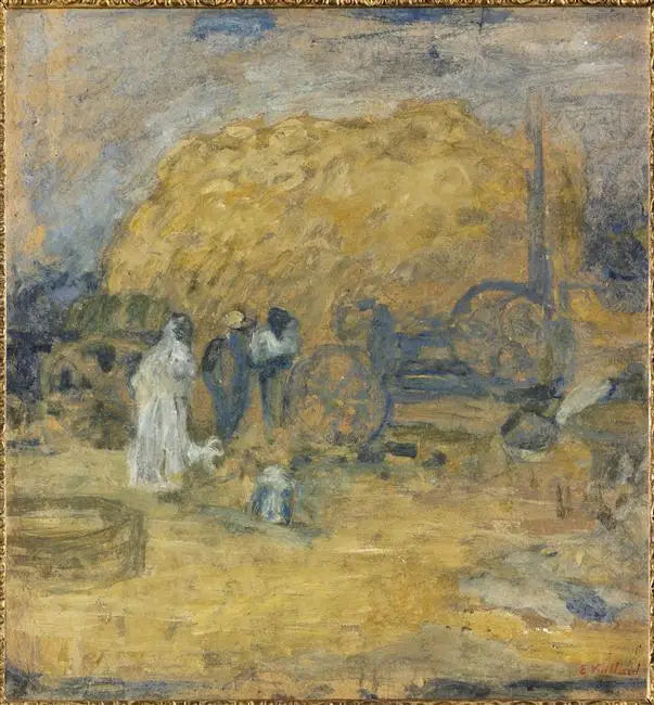 La Młocka - Édouard Vuillard