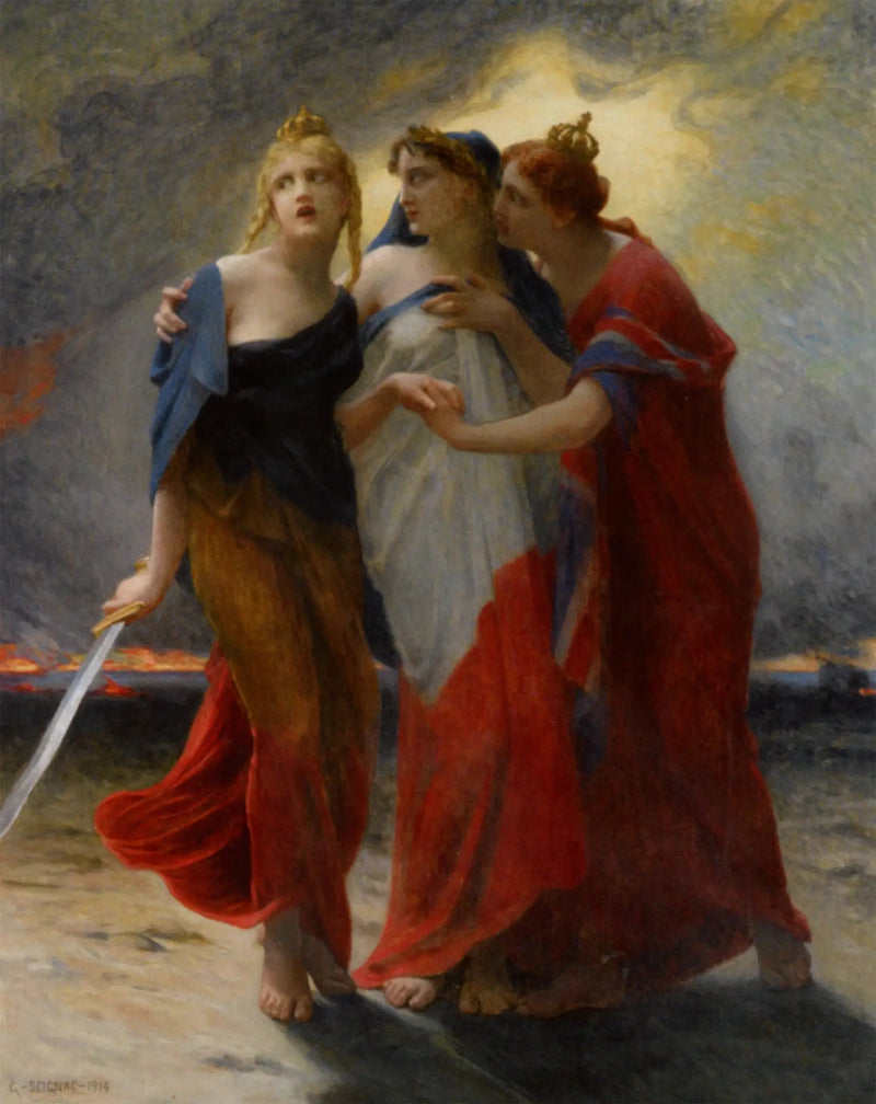 Belgia, Francja i Anglia przed inwazją niemiecką - Guillaume Seignac
