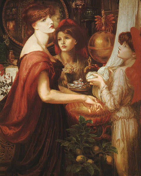 La Belle Main - Dante Gabriel Rossetti image 1 copie de tableau peinte à la main